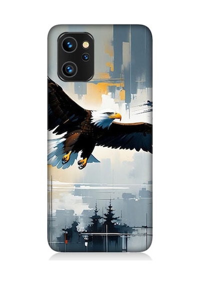 Reeder S19 Max Pro Uyumlu Uçan Kartal Desenli Silikon Kılıf
