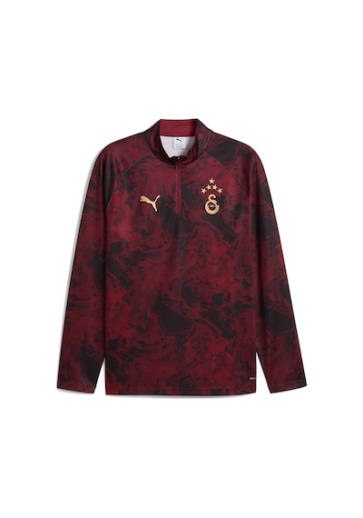 Gsstore Galatasaray Puma A Takım 1/4 Fermuarlı Uzun Kollu Antrenman Üst 78290103 Kırmızı