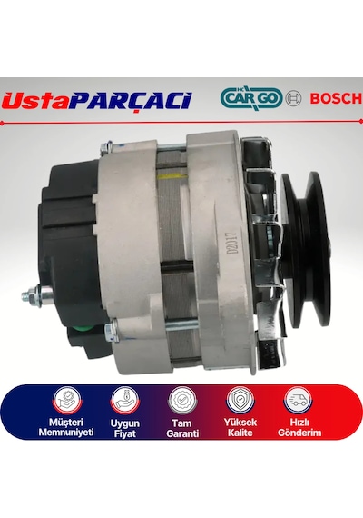 Bosch - Cargo Alternatör 14v 60a Tofaş Doğan Şarj Dinamosu 4808507 4799364 4808502