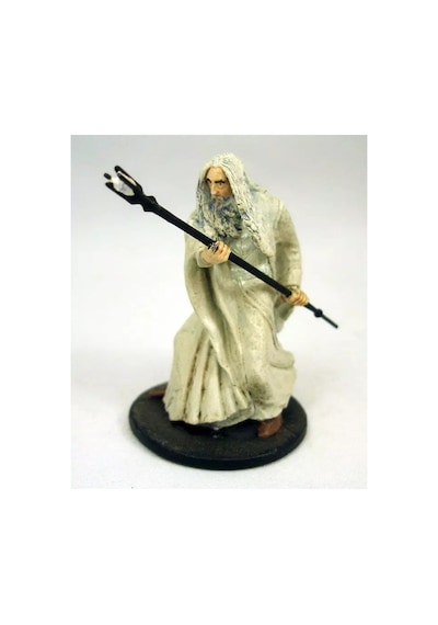 The Lord Of The Rings - Eaglemoss - 015 Saruman Battles At Orthanc Koleksiyon Figürü
