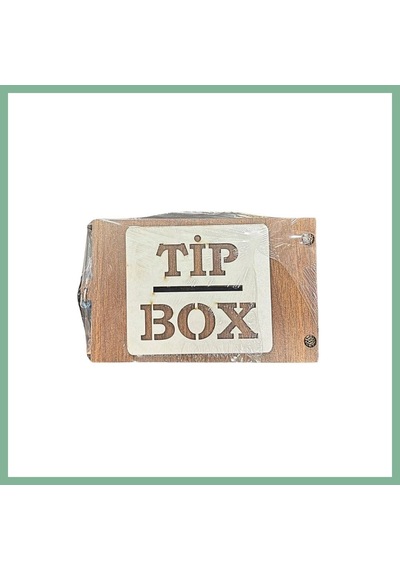 Bşkvirgo Ahşap Büyük Tipbox Kumbara Bsk2026 Standart