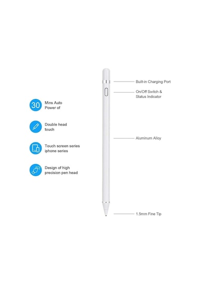 Samsung Galaxy Tab A9 / A9 Plus Sm-x110/x210 Uyumlu Dokunmatik Çizim Ve Tasarım Kalemi