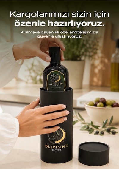 Olivisimo Erken Hasat Soğuk Sıkım Natürel Sızma Zeytinyağı 250 Ml