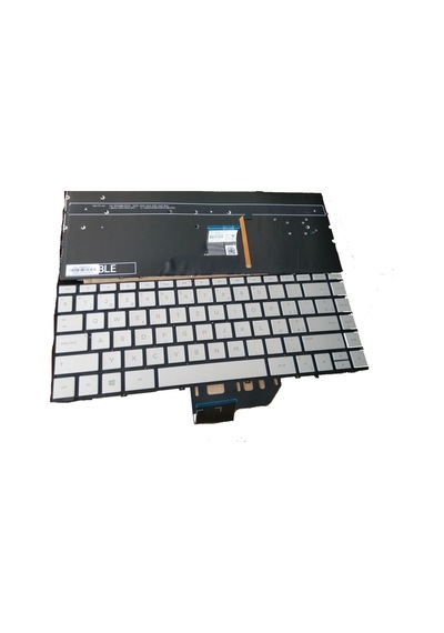Hp 918027-141, 907335-141 Notebook Klavyesi -gümüş - Tr - Işıklı