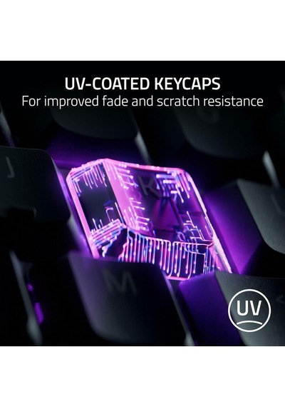 Ornata V3 Tenkeyless - Kompakt Düşük Profil Oyun Klavyesi Meka-membran Anahtarlar, Özel Medya Tuşları, Manyetik Y