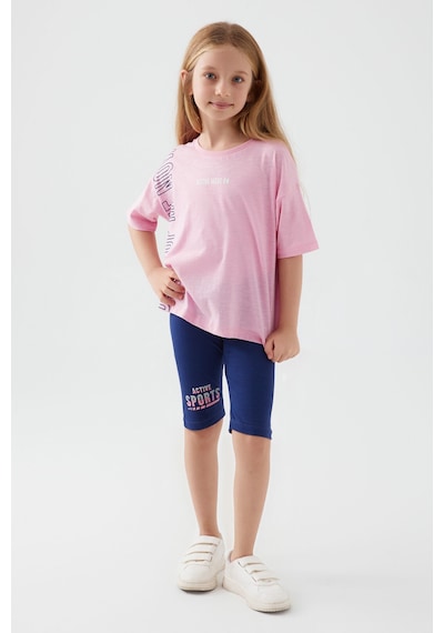 Rolypoly Kız Çocuk Pembe Bermuda Takım Rp3073-c-v2 Pembe