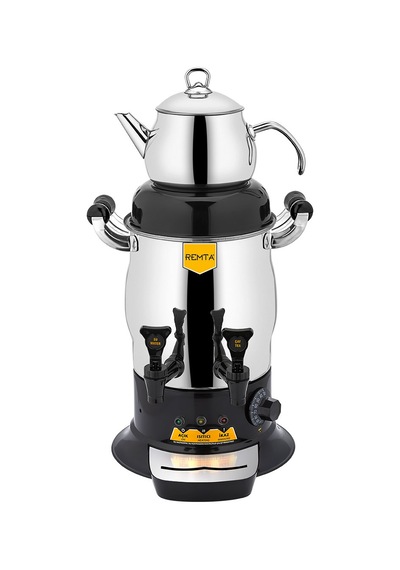 Remta R 25 Mini Çift Demlikli 5 L Çay Makinesi Inox