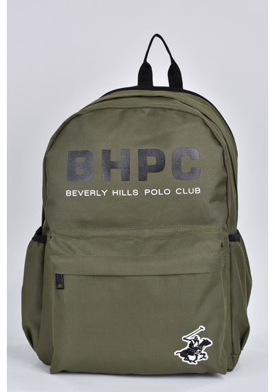 Beverly Hills Polo Club Unisex Çok Gözlü Günlük Seyahat Okul Sırt Çantası Yeşil 04163