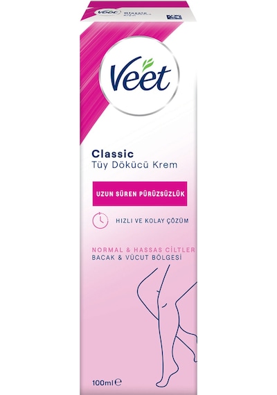Veet Klasik Tüy Dökücü Krem 100ml 4 Adet