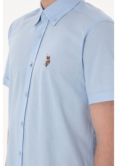 U.S. Polo Assn. U.s. Polo Assn. Erkek Gömlek 2083854 Açık Mavi