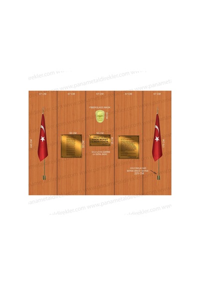 Atatürk Köşesi Seti Poz Model 09