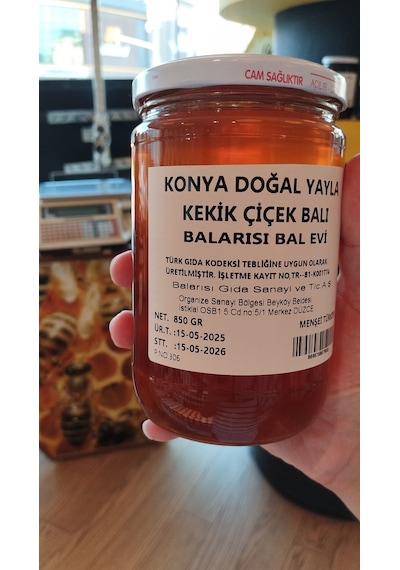 Konya Doğal Kekik Balı 850 Gr Katkısız Yüksek Rakım