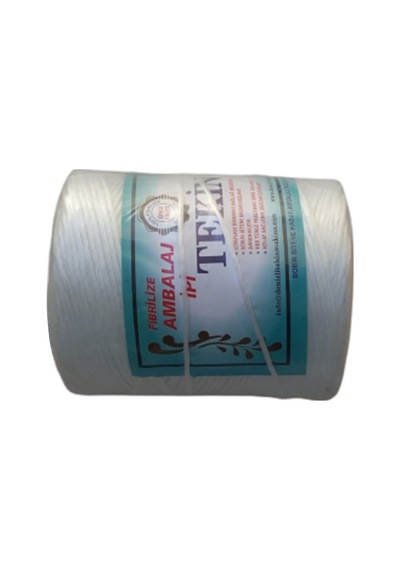 1 Kg Beyaz Naylon Plastik Fibrilize Ambalaj Ipi. 1000Gr.