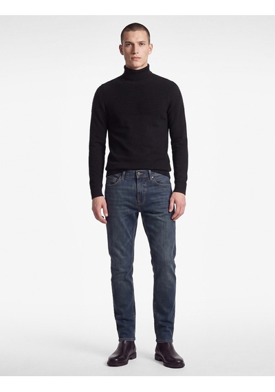 Koton Pamuklu Cepli Normal Bel Slim Fit Jean Pantolon - Brad Jean Petrol 7wam40436nd
