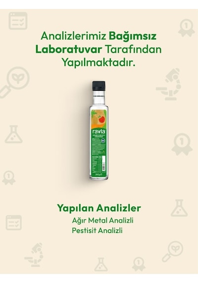 Ravla Organik Elma Suyu Konsantresi 340 G