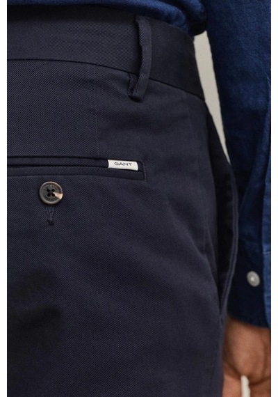 Gant Erkek Lacivert Slim Fit Chino Pantolon-24722