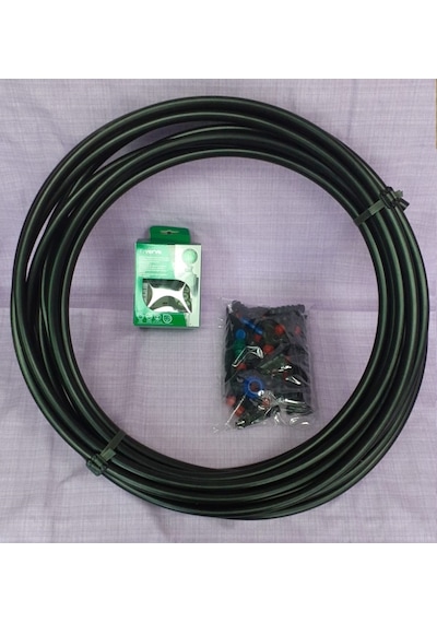 Verve Elektronik Bahçe Sulama Sistemi Ful Set 20 Metre Hortum Verve Elektronik Bahçe Sulama Sistemi Ful Set 20 Metre Hortum