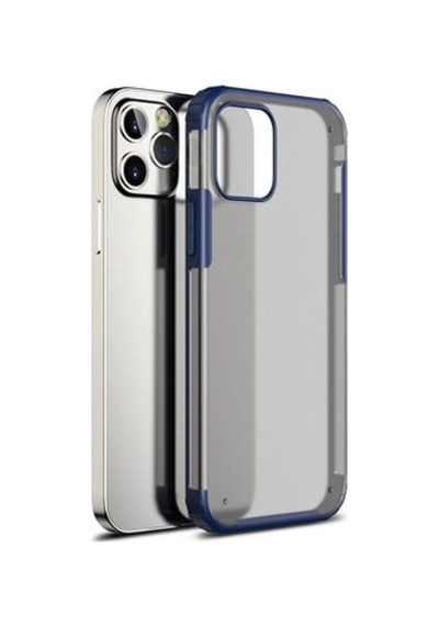 Lexroo İphone 12 Pro Volks Silikon İnce Kılıf - Lacivert