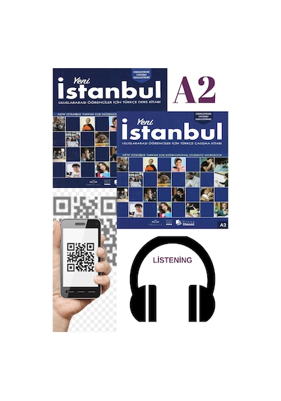 İstanbul Yeni New Yabancılar İçin Türkçe İstanbul A2 Qr Kod 2021