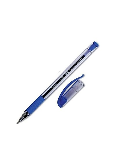 Faber-castell Faber Castell 1425 Tükenmez Kalem 10'lu Mavi Genel