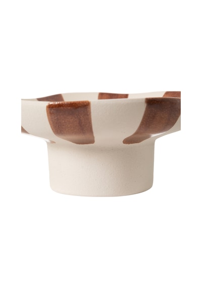 Mudo Home Pulse Mocha Dekoratif Kase 27x12 Cm