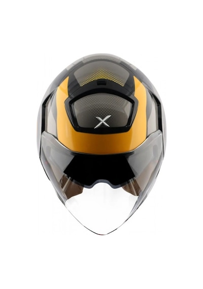 Axor Striker Ultron Açık Kask Siyah-sarı Siyah - Sarı