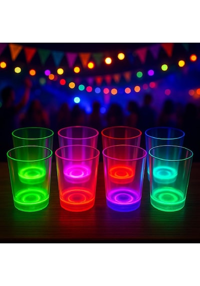 Neon Sarı Bardak 8.5 X 10.5 Cm Tüm Yaşlar
