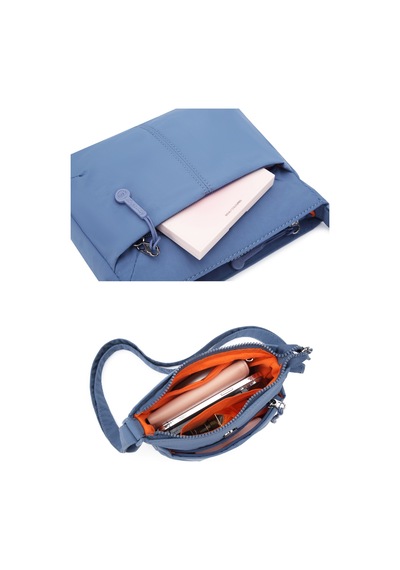 Smart Bags Siyah Ultra Hafif Kumaş Günlük Küçük Boy Kadın Çapraz Çanta