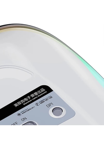 İnphic M5 Kablosuz Fare Şarj Edilebilir Sessiz Kullanım 2.4g Işıklı Usb Mouse- 5775