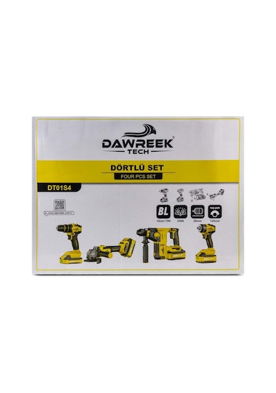 Dawreek Tech Akülü 4'lü Set Dt01s4