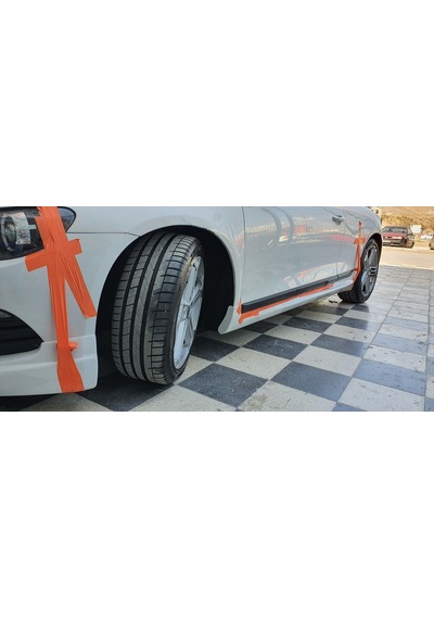 Scirocco R Plastik Boyasız Marşpiyel Takımı