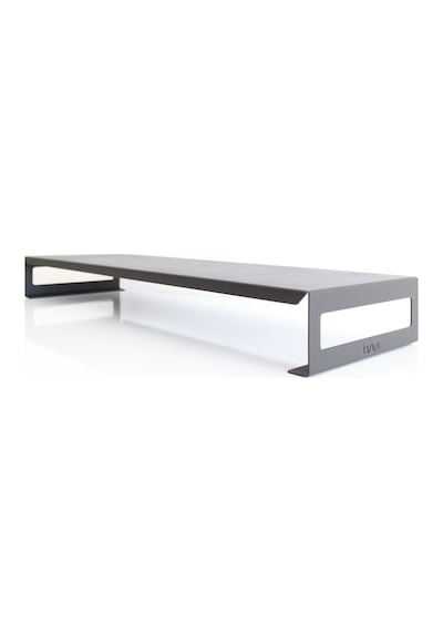 Hansdo İkili Metal Monitör Standı Siyah