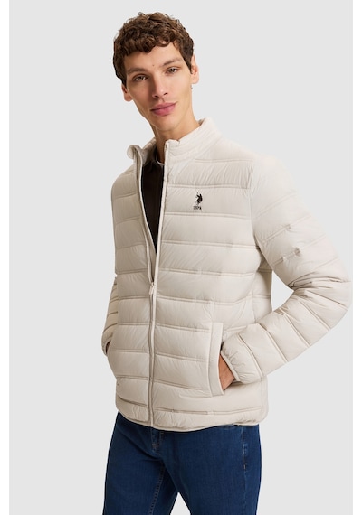 U.S. Polo Assn. Erkek Taş Mont 50328185-vr049 Taş Rengi