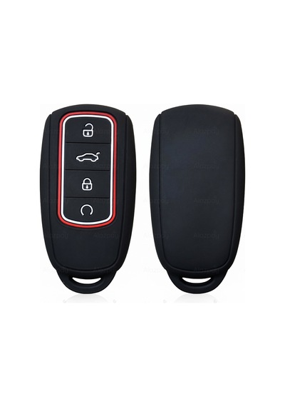 Chery Tiggo 8 Pro Max & Tiggo 7 Pro Max Avatgarde & Omoda 5 Pro Silikon Anahtar Kılıfı Siyah