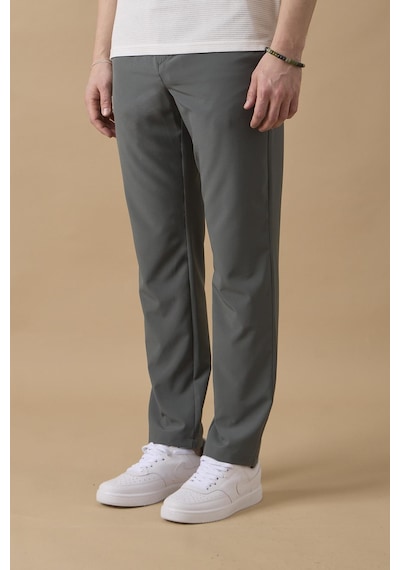 Braccas Erkek Arka Cepleri Fermuarlı Yeşil Jogger Pantolon Yeşil