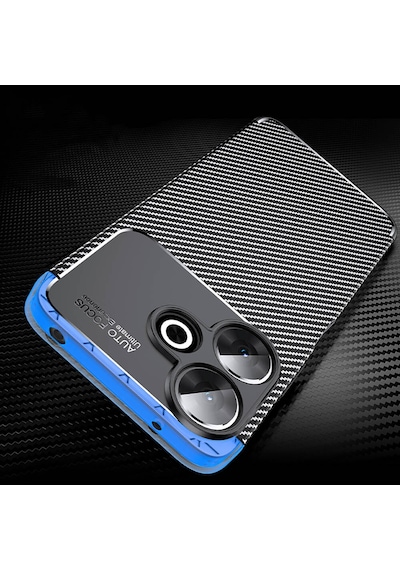 Xiaomi Redmi 13 4g Kılıf Uzrm Negro Silikon Kapak-siyah Siyah