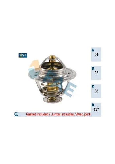 Termostat 85c Corsa B-c-astra F-g-h-combo-vectra B 1.7 Dtı-1.7 Cdtı Fae 1338075/ 97087130