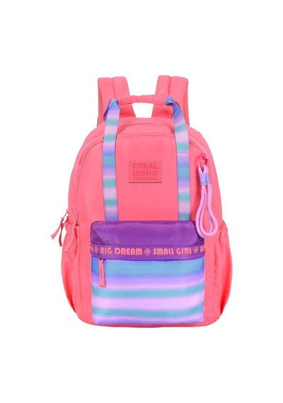 Coral High Mercan Mor Okul Sırt Çantası 24428