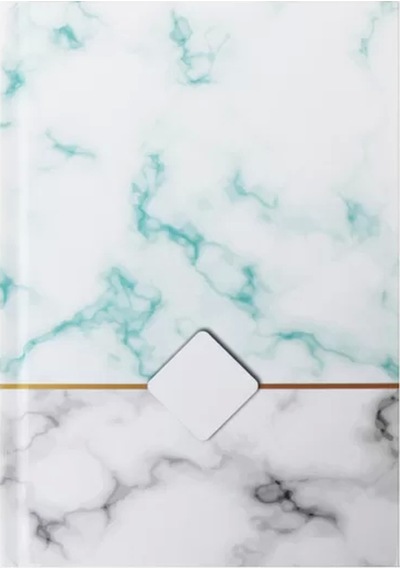 Keskin Marble Ciltli Defter 14x20 Çizgili 64 Yaprak 414641