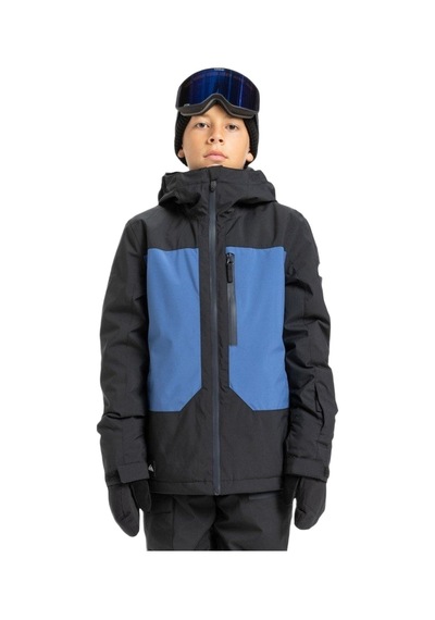 Quiksilver Highland Çocuk Siyah Snowboard Ceketi Teb