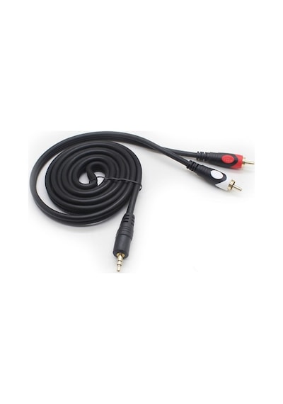 3.5Mm Stereo To 2 Rca Kablo Özel Seri 1.8 Metre