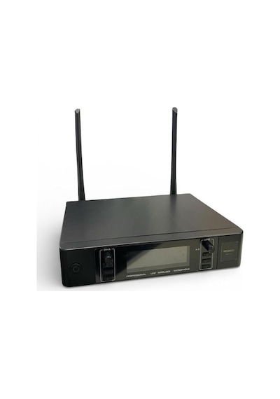 Rose Rw-211-ee Uhf Kablosuz Telsiz Çift El Mikrofon 2x100 Kanal
