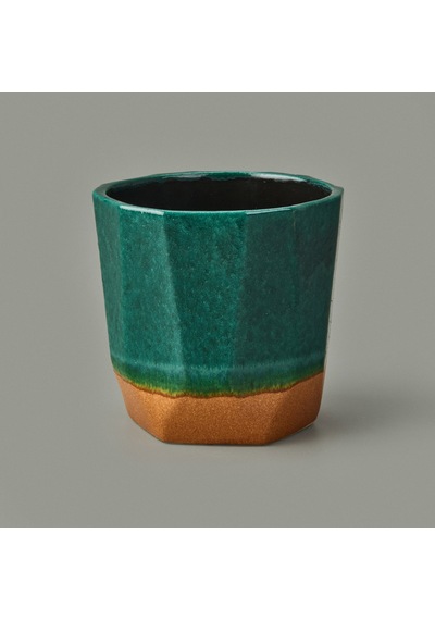 Simplee Living Seramik Saksı - Mavi - 13x12 Cm Renkli