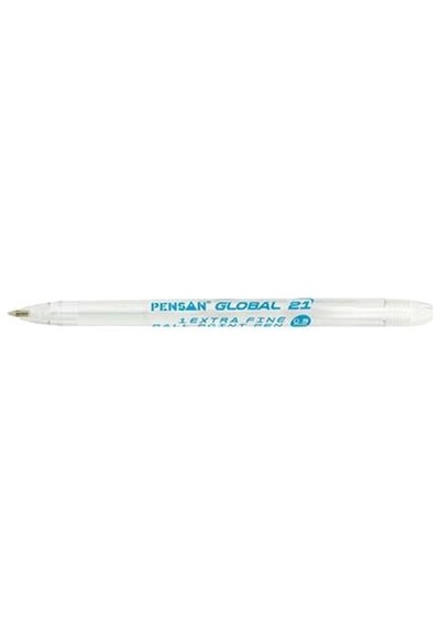 Tükenmez Kalem Pensan Global Mavi 12'li Paket Çok Renkli