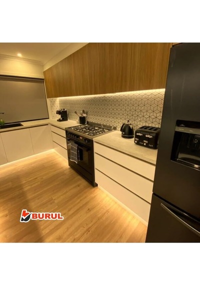 5 Metre Şerit Led Işık Dimmer Kumandalı Mutfak Tezgah Çalışma Masası Raf Işık Sb-6557 Gün Işığı