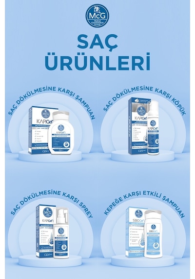 MCG Sebogen Kepeğe Karşı Etkili Şampuan 200 ML