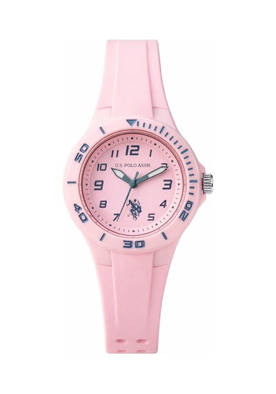 U.s.polo Assn 2 Yıl Saat&saat Garantili 3 Atm Suya Dayanıklı Genç Ve Çocuk Kol Saati Us.g2146.3 Pembe
