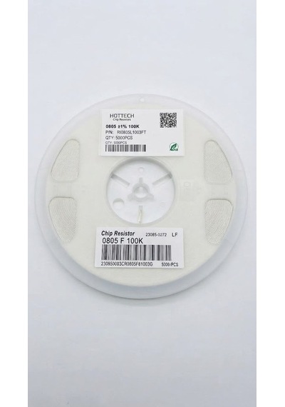 Hottech 0805 100k %1 Smd Direnç / Chip Resistor 5000 Adet Makara