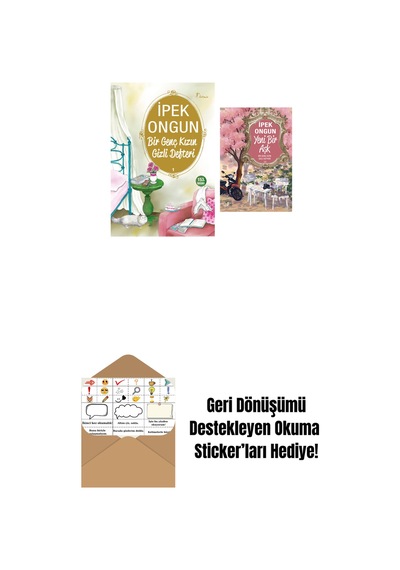 Bir Genç Kızın Gizli Defteri 1 + Yeni Bir Aşk + Okuma Sticker'ları
