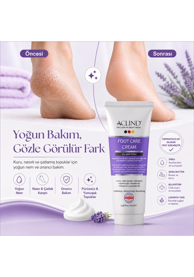 Aclind Ayak Kremi 75 ML